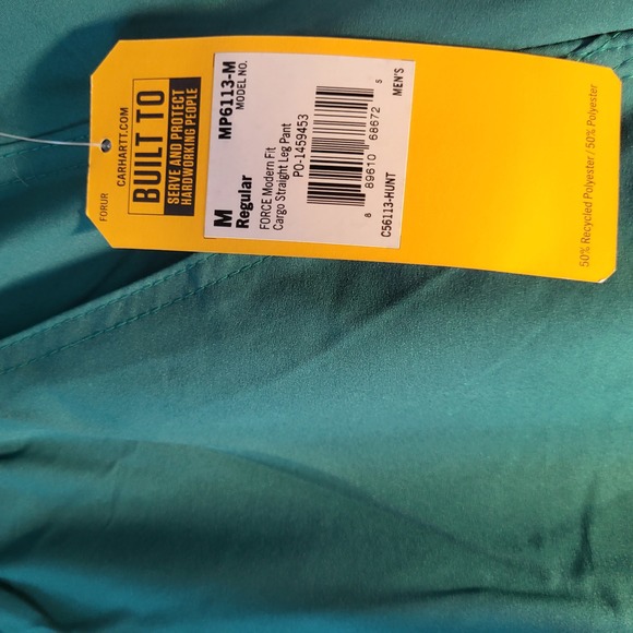 Carhartt Force Mens Modern Fit Cargo Scrub Pant - Picture 3 of 4